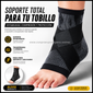 TOBILLERA DE COMPRESIÓN CON BANDAS ELÁSTICAS