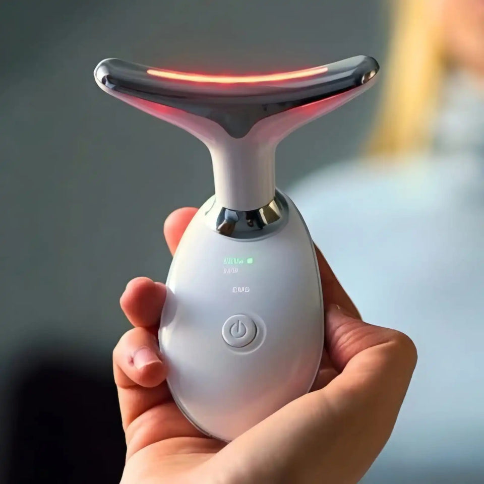 MASAJEADOR FACIAL LED